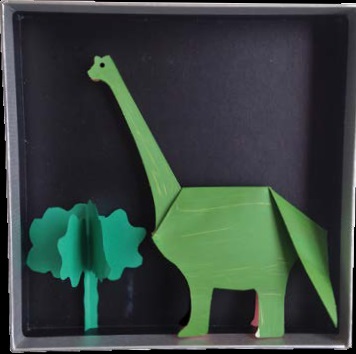 Etape de l'atelier "Les boîtes dinosaures" - Art Kids Company