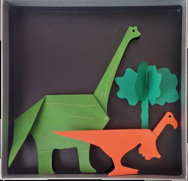 Création Atelier enfant "Les boîtes dinosaures" par Art Kids Company