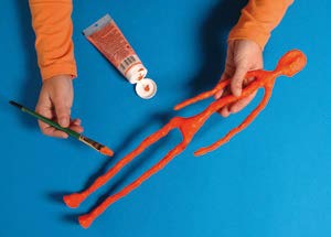 Atelier jeune public Giacometti Homme qui Marche par Art Kids Company