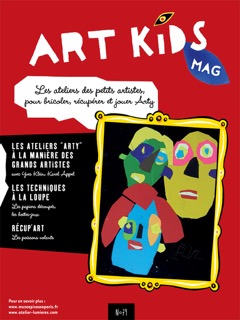 Couverture Art Kids Mag numéro 79 spécial COVID 19