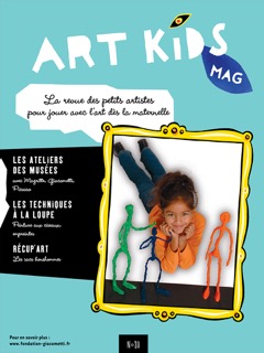 Couverture Art Kids Mag numéro 80 spécial COVID 19