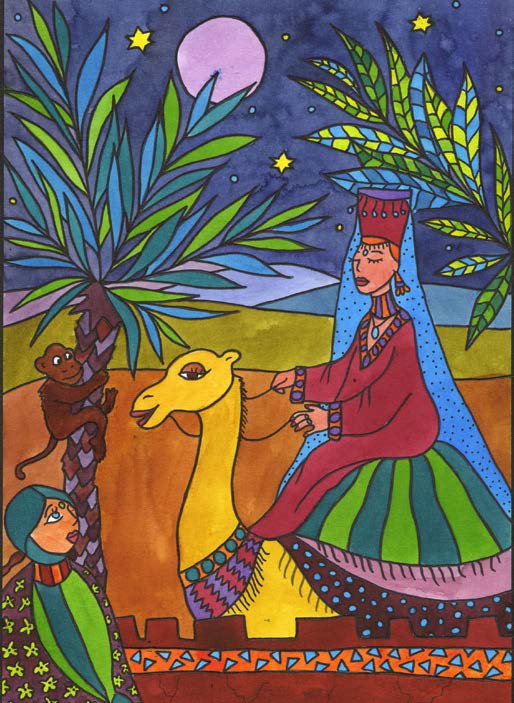 Atelier coloriage : un voyage au Maroc par Art Kids Company