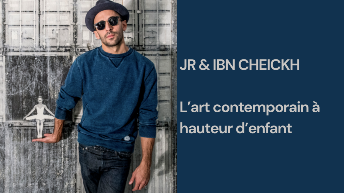 JR et Ibn Cheikh chez Art Kids Company
