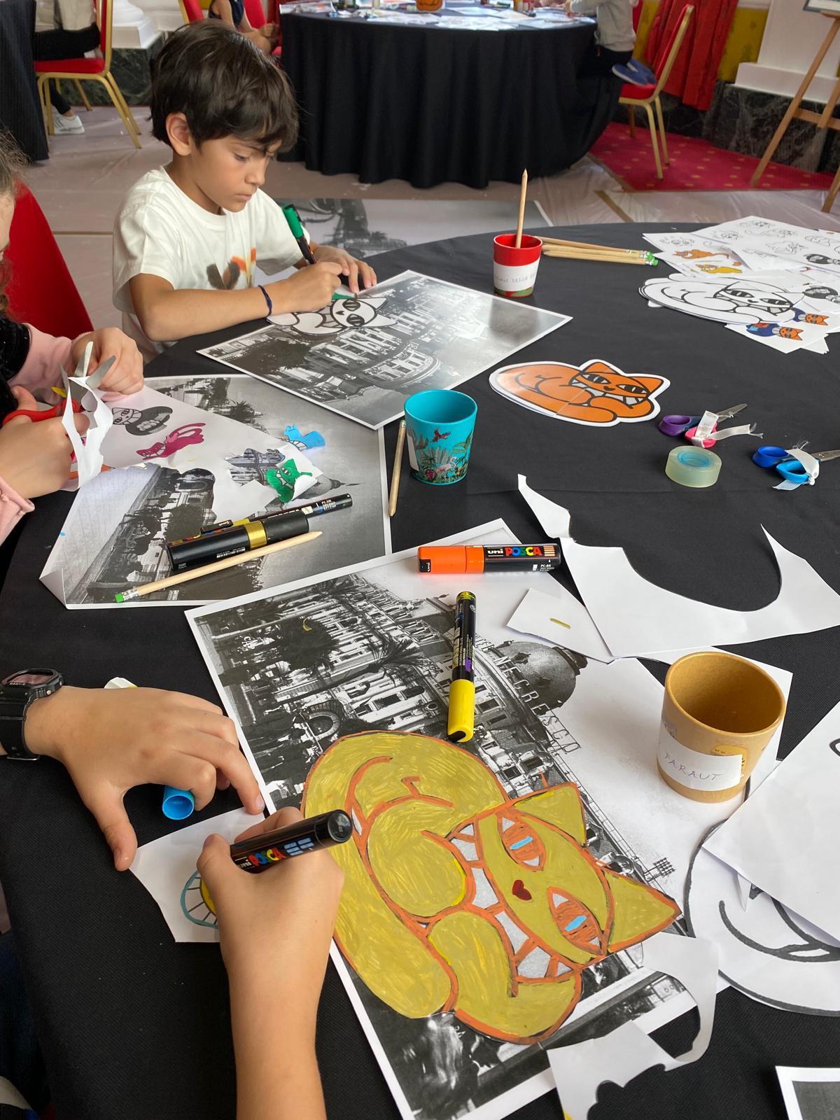 Atelier d'art pour enfants Le Chat hôtel