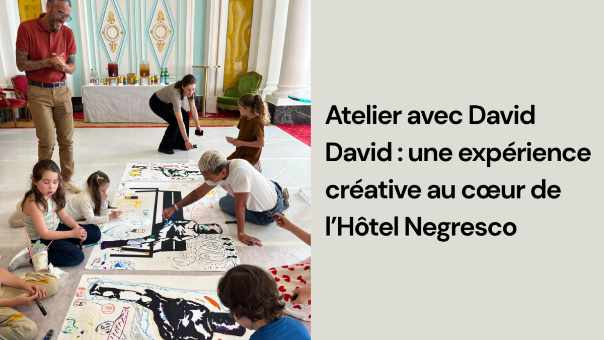 Atelier d'art enfant à Nice
