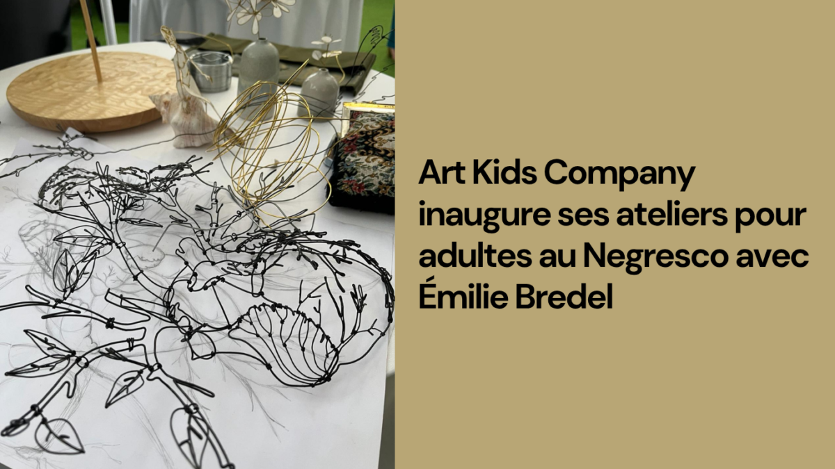 Art Kids - ateliers d'artiste au Negresco